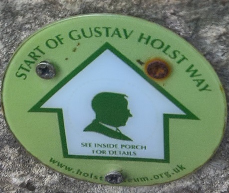 Gustav Holst way Sign