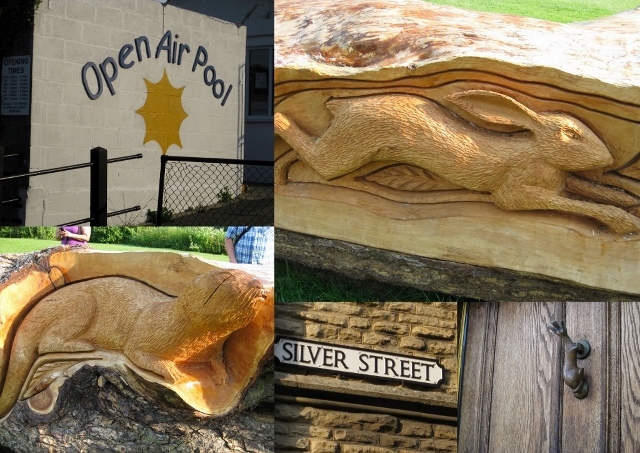Some of the clues on the Treasure Hunt. Do you know where they are?