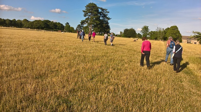 Leaving Ampney Crucis
