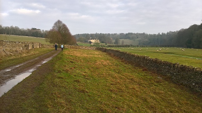 Leaving Bibury